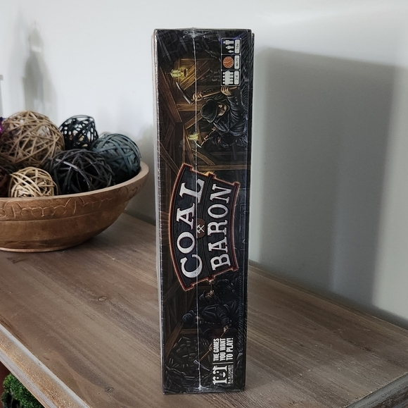 🎲🏭 Coal Baron Board Game Brand New, Factory Sealed! Perfect family game night - Picture 9 of 13